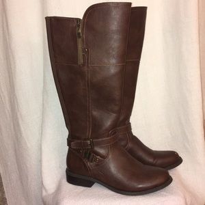 G by GUESS knee high brown boots